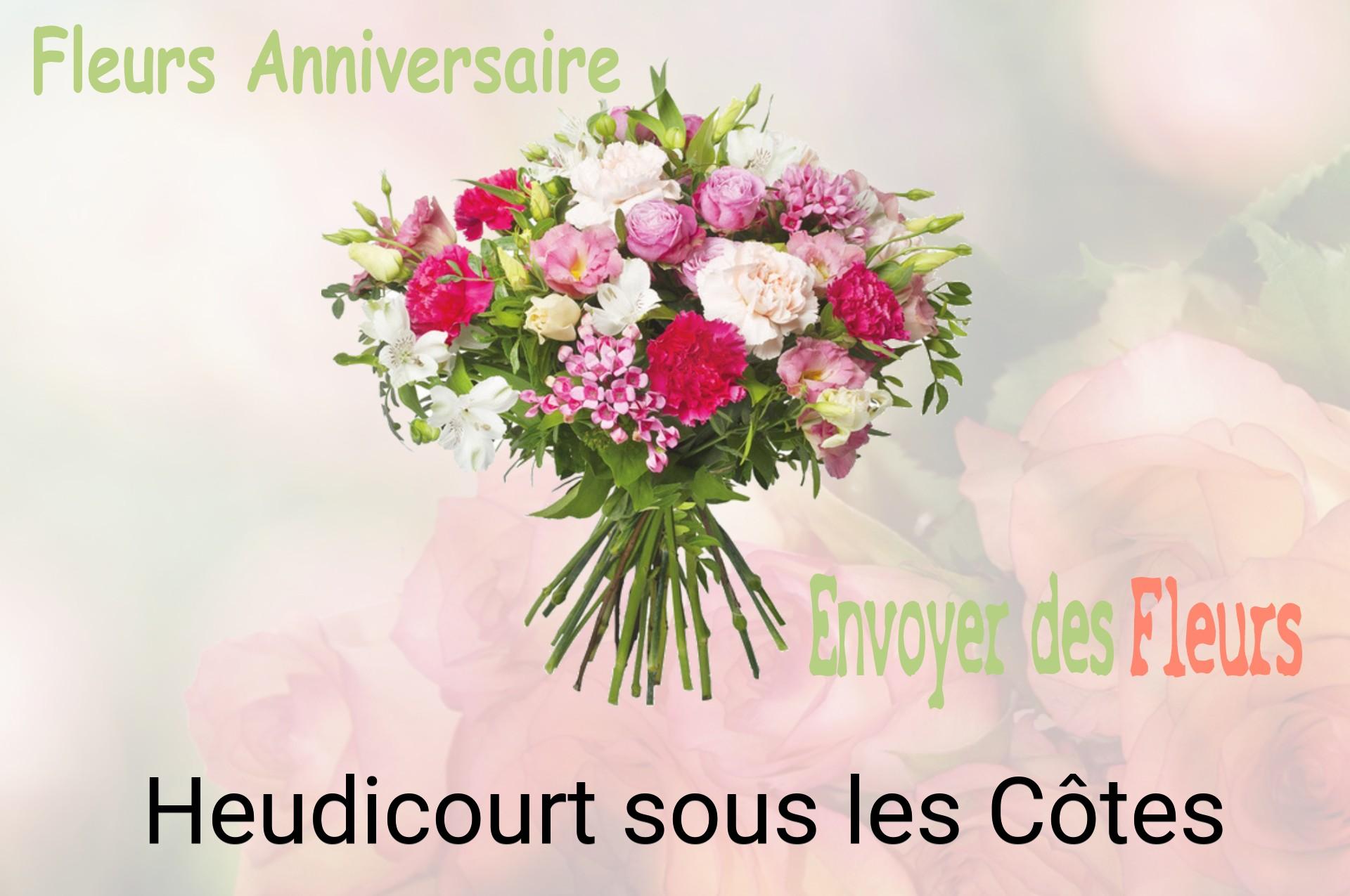 Bouquet de fleurs d’anniversaire livré à Heudicourt-sous-les-Côtes