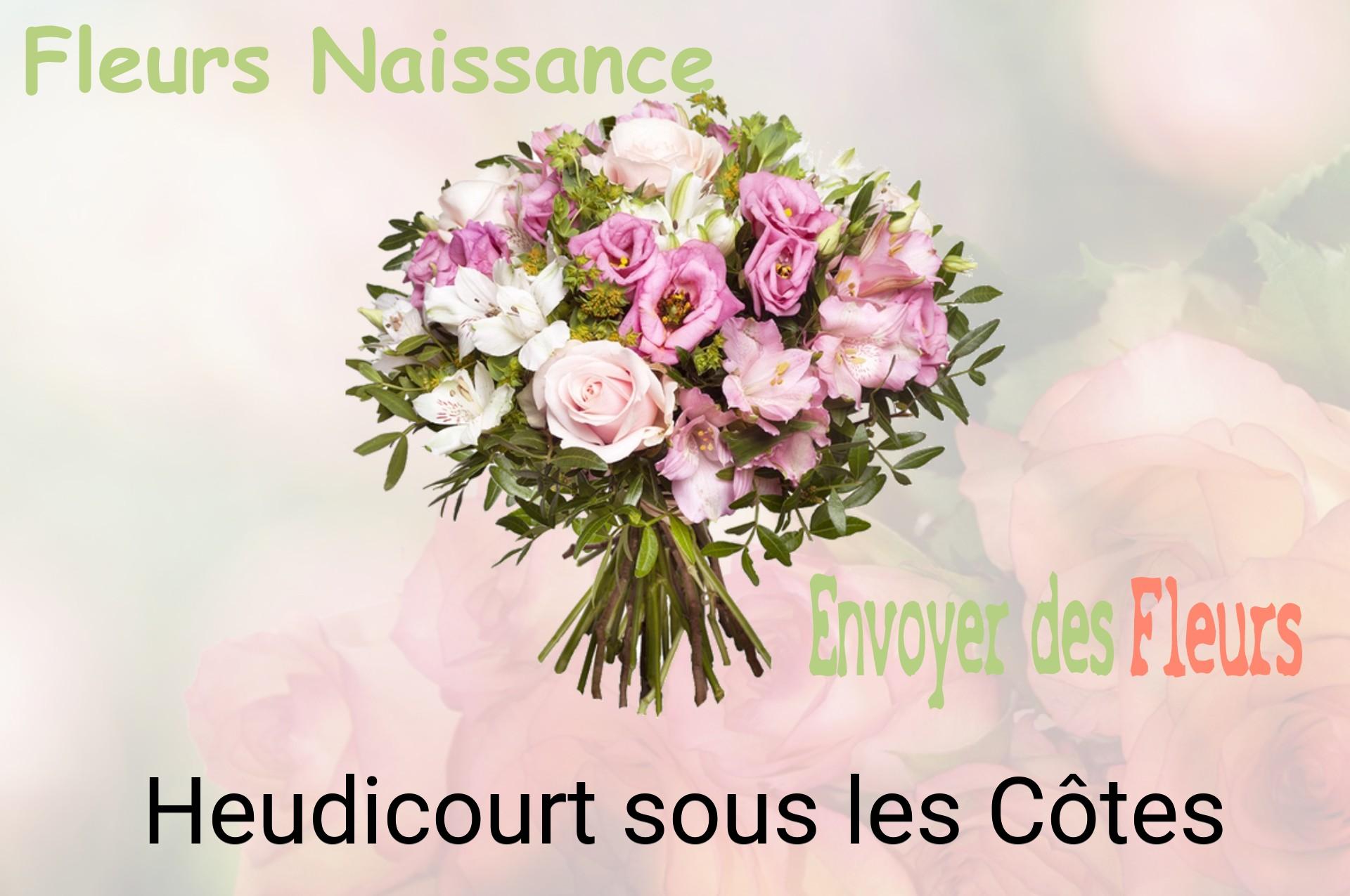 Bouquet de fleurs de naissance livré à Heudicourt-sous-les-Côtes