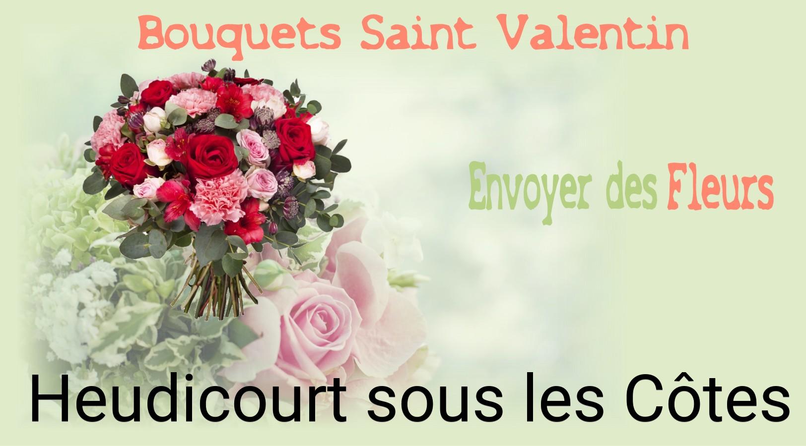 Roses de Saint-Valentin livrées à Heudicourt-sous-les-Côtes